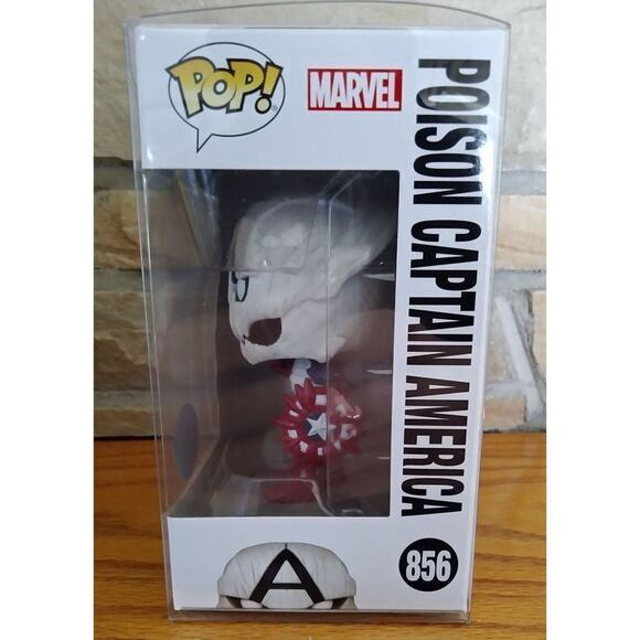 Funko Pop #856 Poison Captain America - Picture 2 of 6